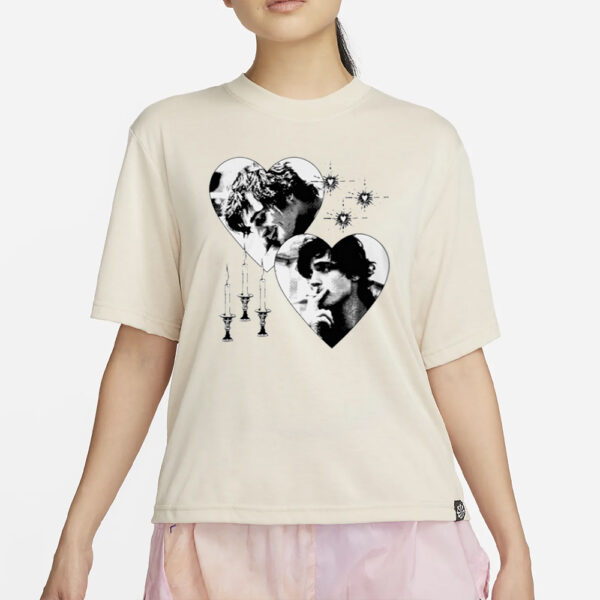 Mustardyardpress Saltburn Felix Hearts T-Shirt4