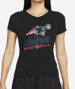 New England Patriots Nfl Champions Football 2024 T-Shirts
