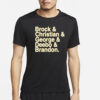 Ninersparky Brock & Christian & George & Deebo & on T-Shirt1