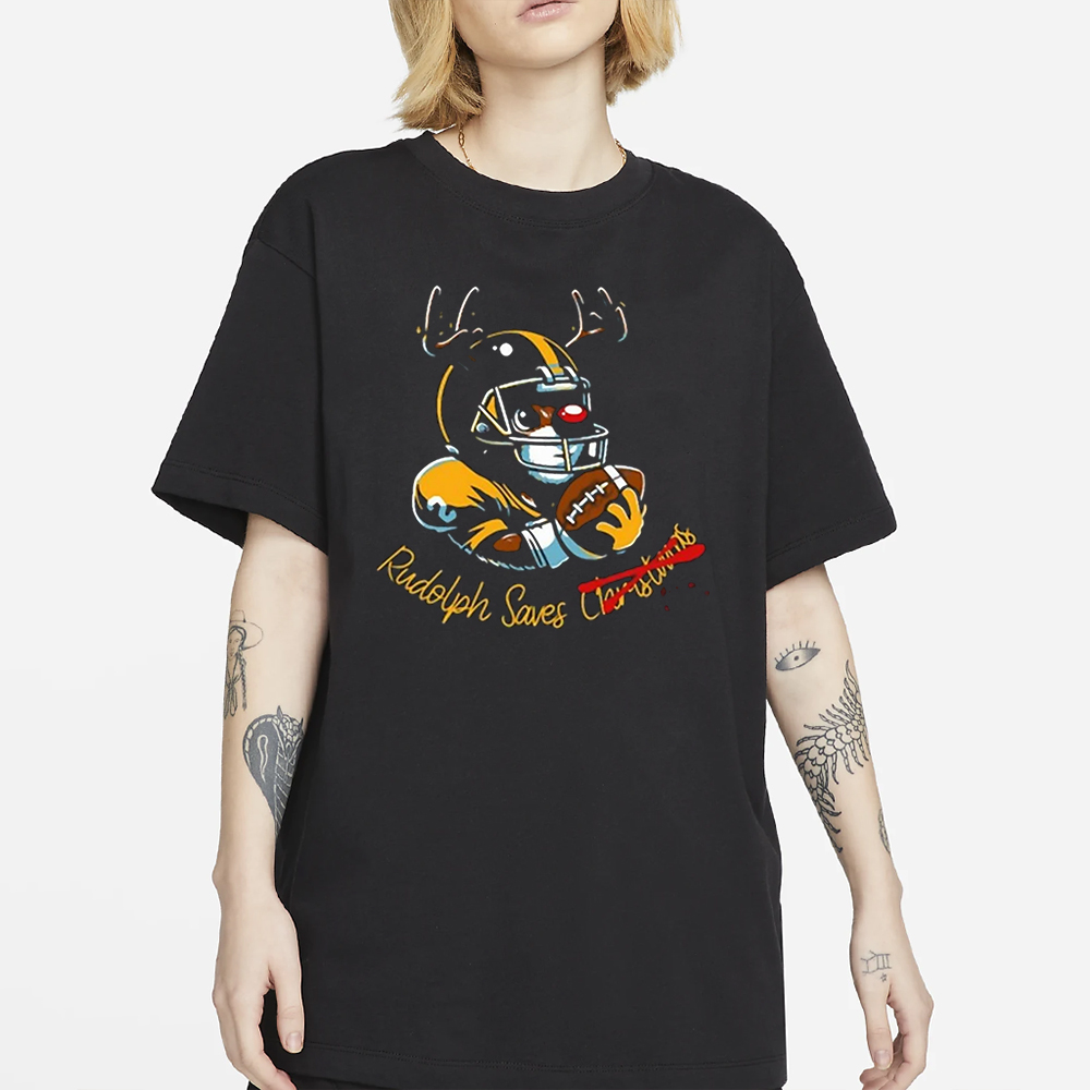 Rudolph Saves New Years Shirt1