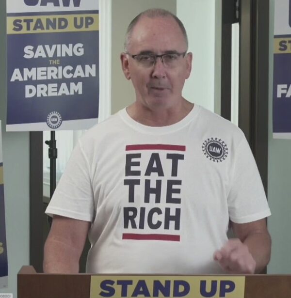 Shawn Fain UAW - Eat The Rich Shirt