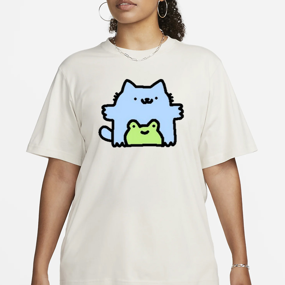 Silly Nub Cat Frog T Shirt 5 Silly Nub Cat Frog T Shirt3
