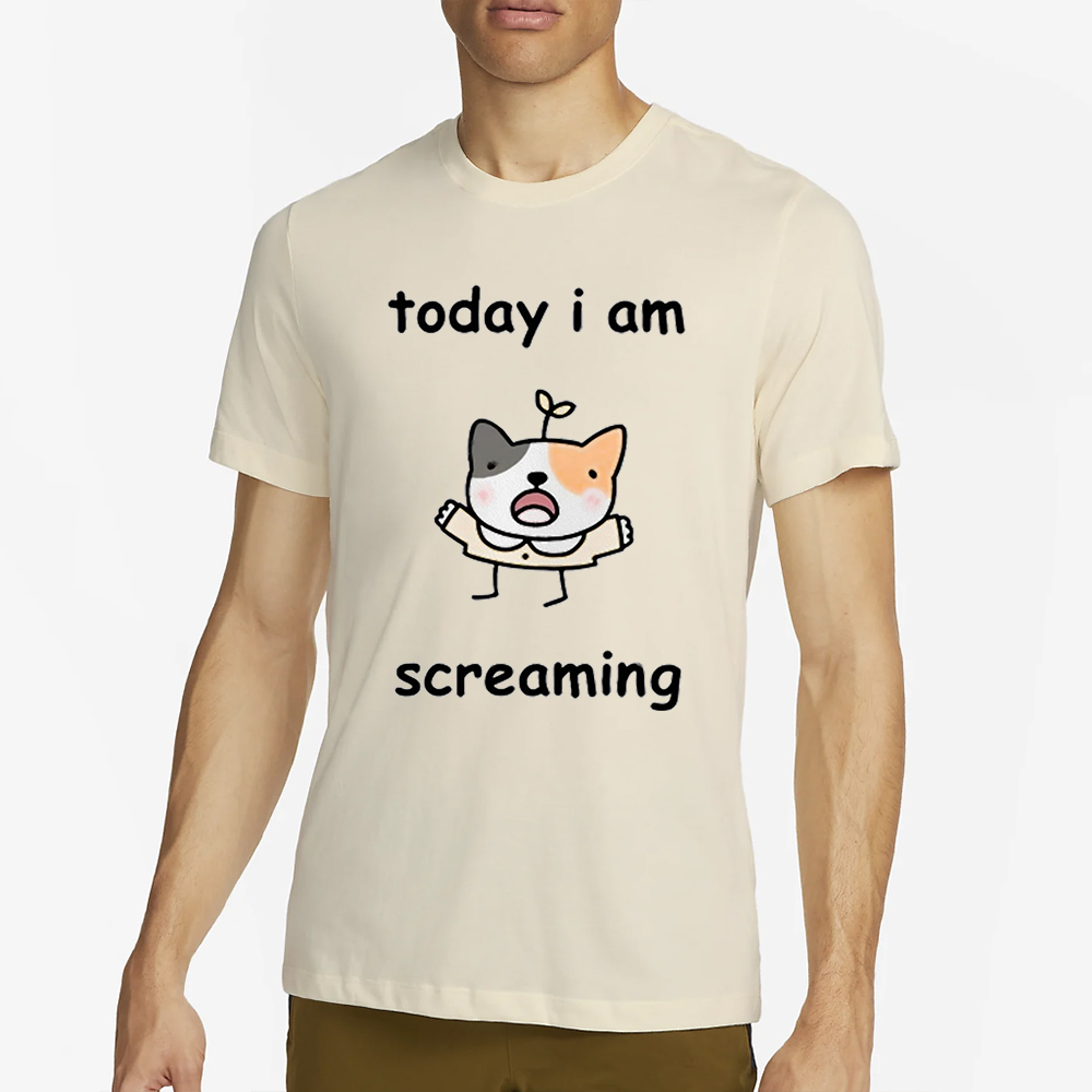 Stinky Katie Today I Am Screaming T-Shirt 4 Stinky Katie Today I Am Screaming T-Shirt2