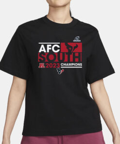 Texans 2023 AFC South Division Champions Playoff T-Shirt3