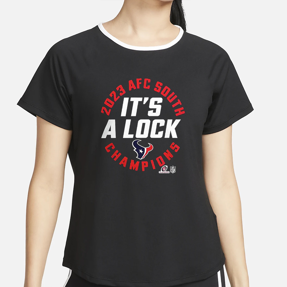 Texans Afc West Champions 2023 It’s A Lock T-Shirt 4 Texans Afc West Champions 2023 It’s A Lock T-Shirt2