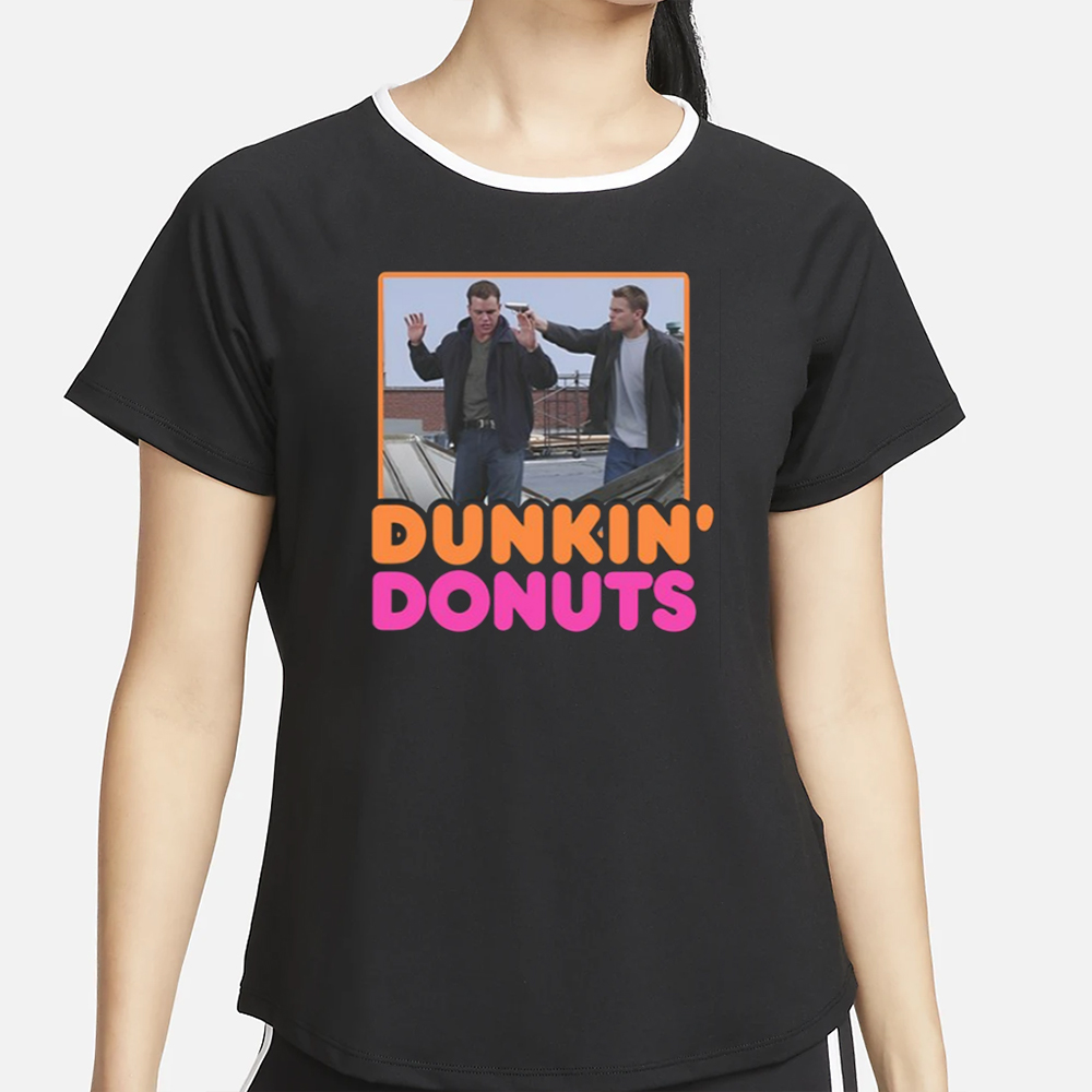 The Departed 2006 Dunkin' Donuts T-Shirt 4 The Departed 2006 Dunkin' Donuts T-Shirt2