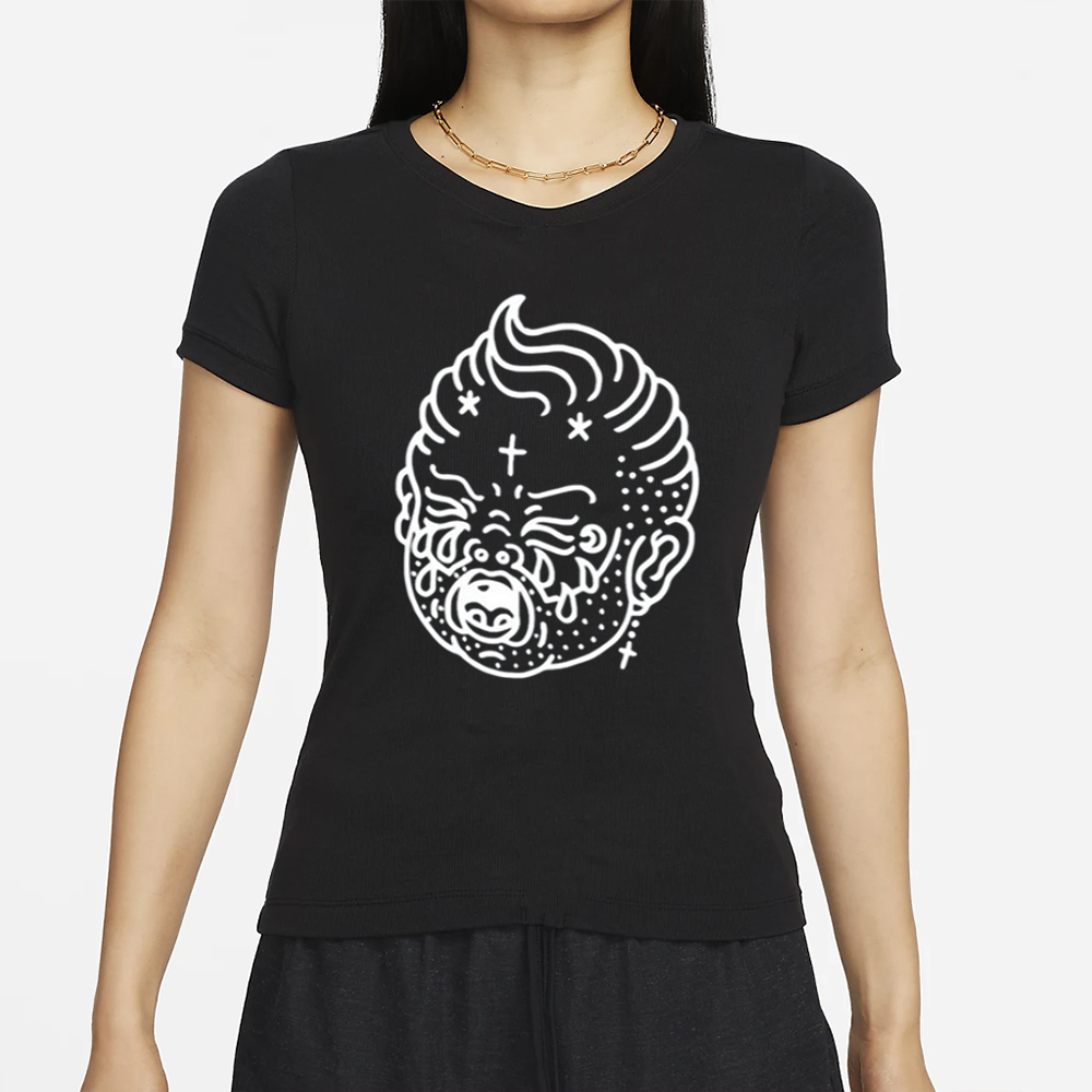 Wade Macneil Black Crybaby T-Shirt 4 Wade Macneil Black Crybaby T-Shirts
