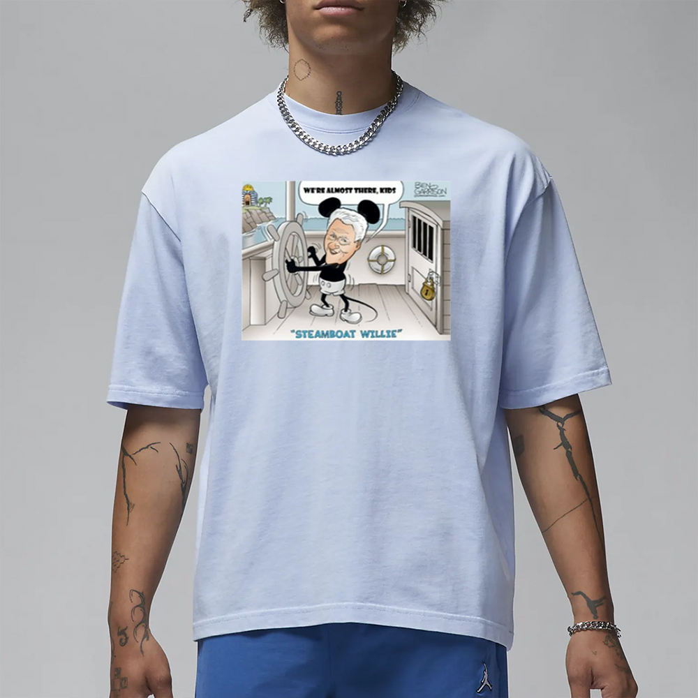 We're Almost There Kids Steamboat Willie T-Shirt 4 We're Almost There Kids Steamboat Willie T-Shirt1