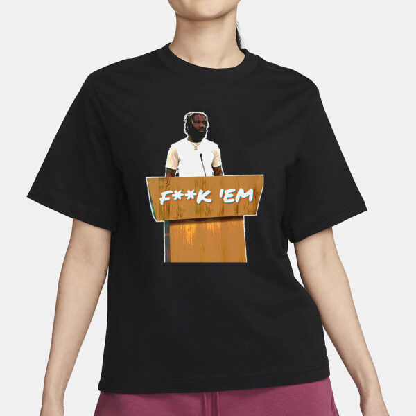 Xavien Howard Miami Dolphins Fuck Em' T-Shirt3