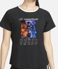 23rd Anniversary 2001 – 2024 Harry Potter Thank You For The Memories T-Shirt2
