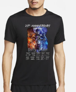 23rd Anniversary 2001 – 2024 Harry Potter Thank You For The Memories T-Shirt4