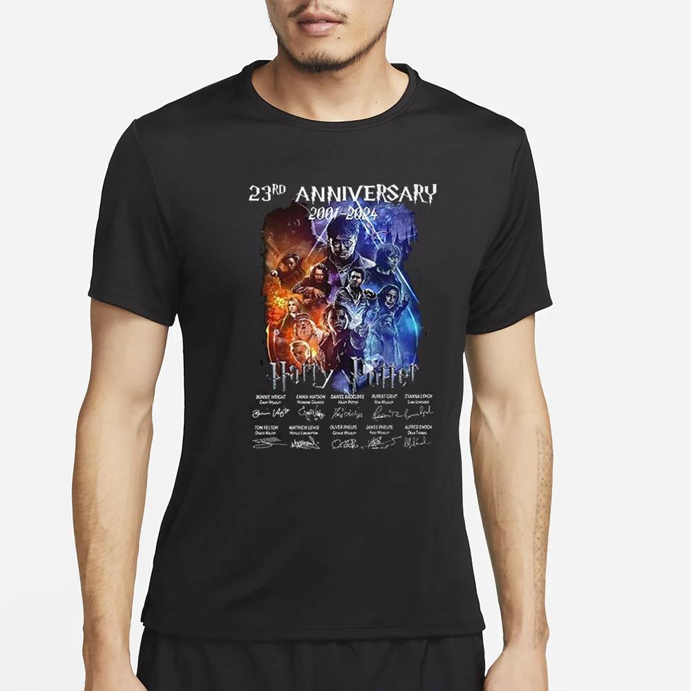 23rd Anniversary 2001 – 2024 Harry Potter Thank You For The Memories T-Shirt 5 23rd Anniversary 2001 – 2024 Harry Potter Thank You For The Memories T-Shirt4