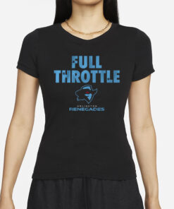 ARLINGTON RENEGADES UFL FULL THROTTLE T-SHIRTS