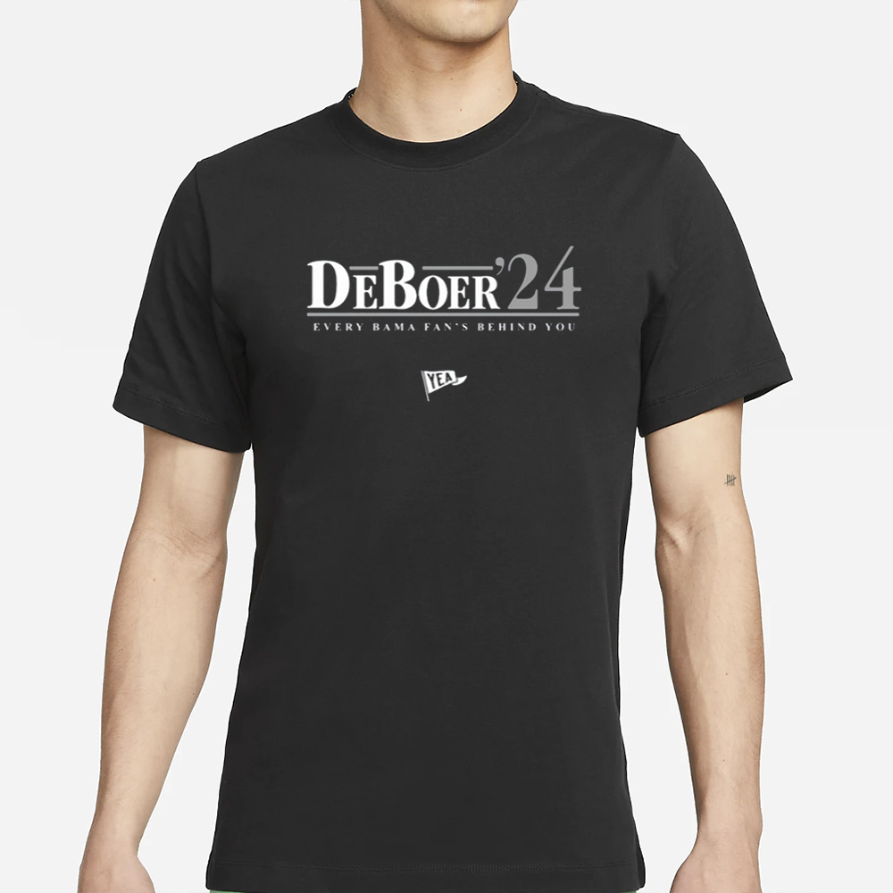 Alabama Ritchie Deboder 24 Every Bama Fan's Behind You T-Shirt 4 Alabama Ritchie Deboder 24 Every Bama Fan's Behind You T-Shirt