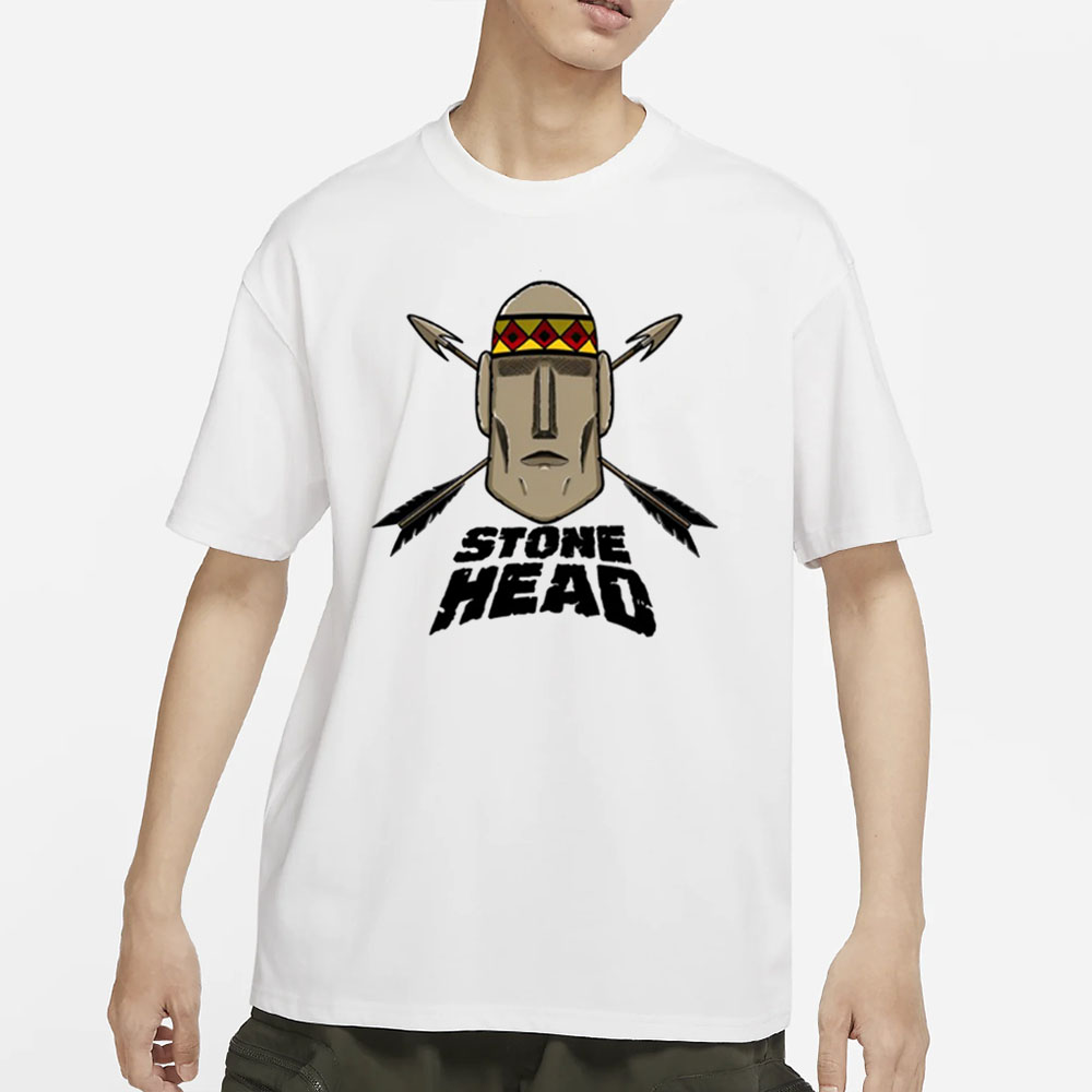 Alex Pereira Stone Head T-Shirt 4 Alex Pereira Stone Head T-Shirt4