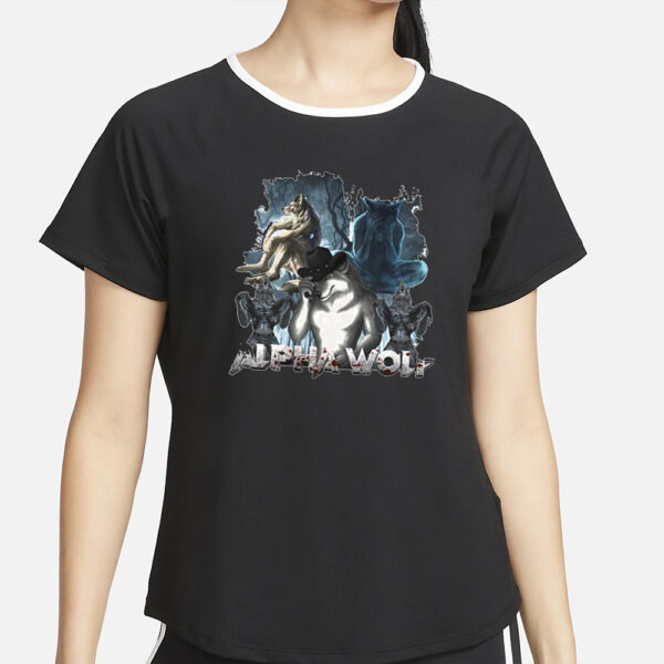 Alpha Wolf Ripping T-Shirt4