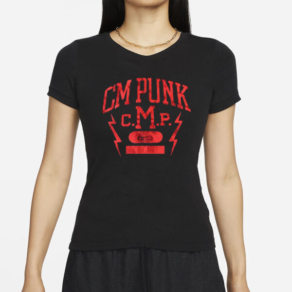 Bayley Cm Punk C.M.P T-Shirts