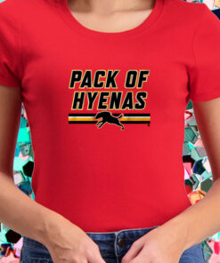 CALGARY HOCKEY PACK OF HYENAS T-SHIRT2