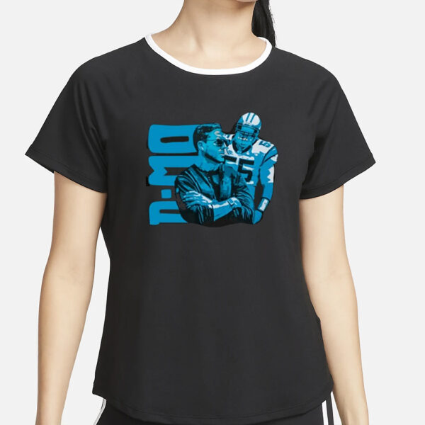 D-Mo Dan Morgan And Dave Canales Panthers T-Shirt4