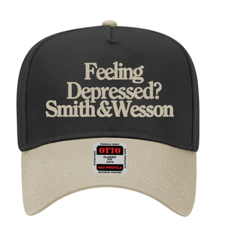 Feeling Depressed Smith & Wesson Hat