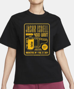 Jason Isbell And The 400 Unit Kodak Center Rochester February 27 2024 T-Shirt3