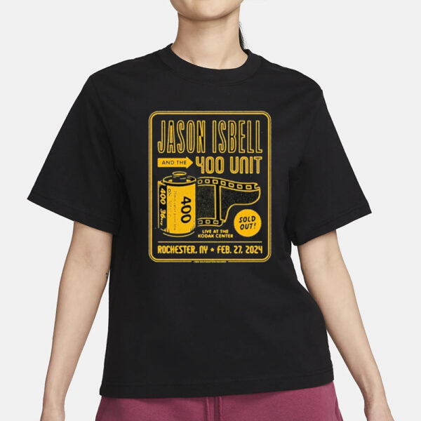 Jason Isbell And The 400 Unit Kodak Center Rochester February 27 2024 T-Shirt3