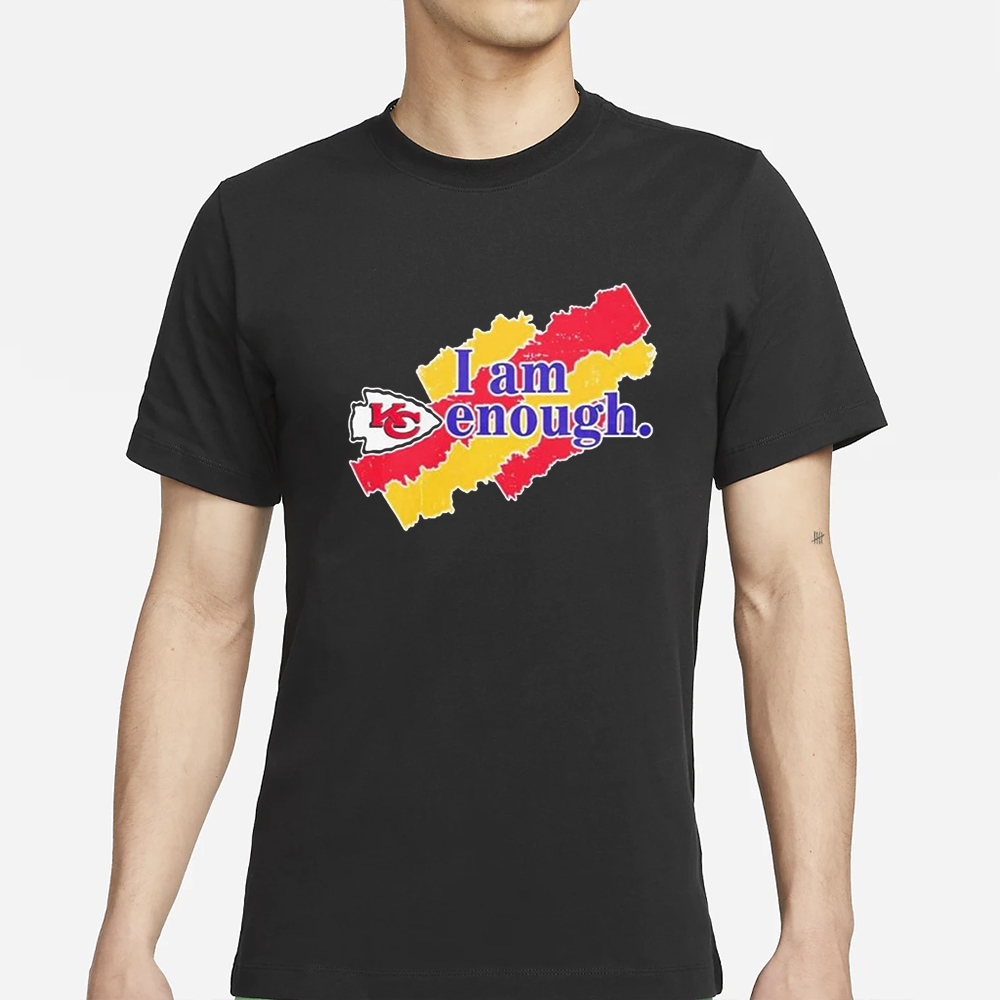 Kansas City Chiefs I Am Kenough Barbie Logo 2024 T-Shirt 4 Kansas City Chiefs I Am Kenough Barbie Logo 2024 T-Shirt