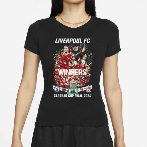 Liverpool Fc Winners Carabao Cup Final 2024 T-Shirt
