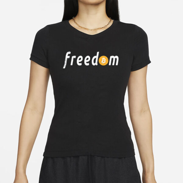Max Keiser Freedom Bitcoin T-Shirt