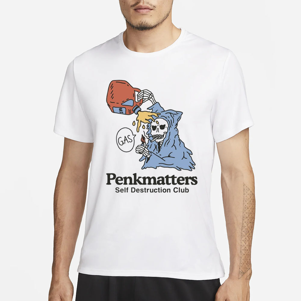 Penkmatters Store Self Destruction Club T-Shirt 4 Penkmatters Store Self Destruction Club T-Shirt1
