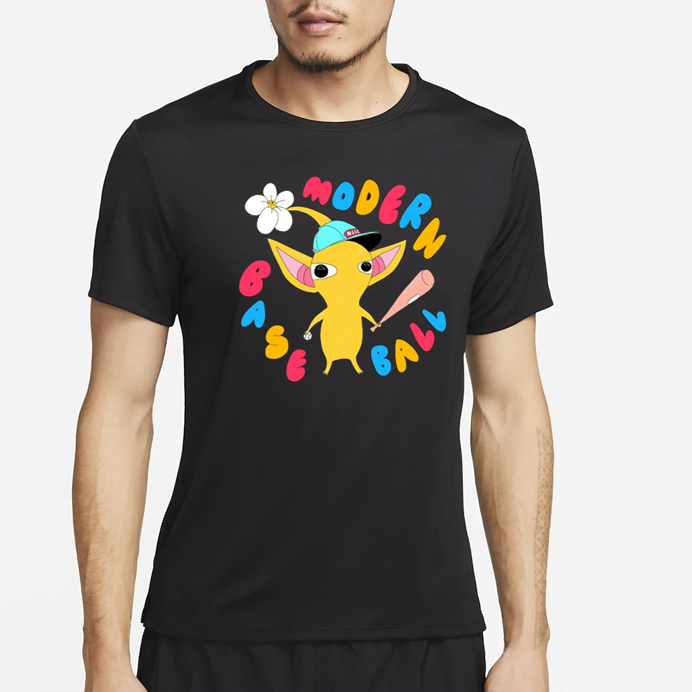 Pikmin Modern Baseball T-Shirt 4 Pikmin Modern Baseball T-Shirt2