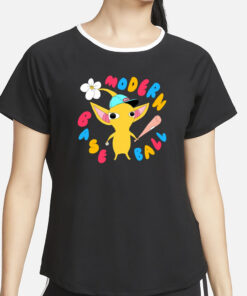 Pikmin Modern Baseball T-Shirt4