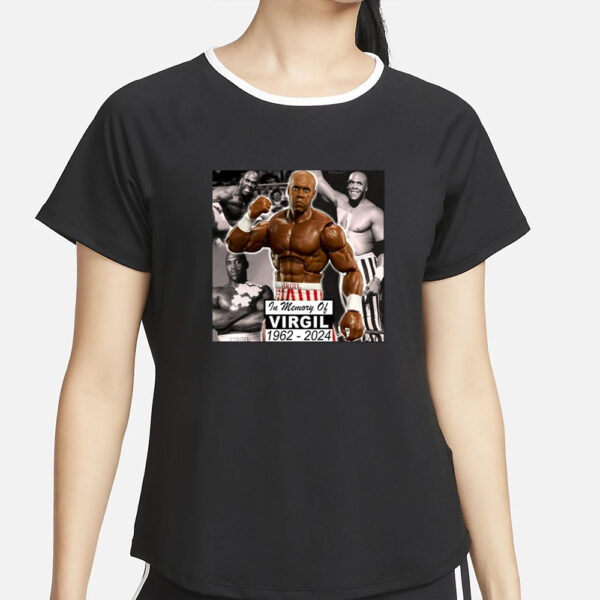 Ringsidec In Memory Of Virgil Wrestler 1962-2024 T-Shirt4