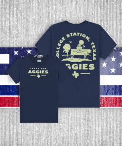 Texas A&M Aggies College Station Oasis T-Shirt