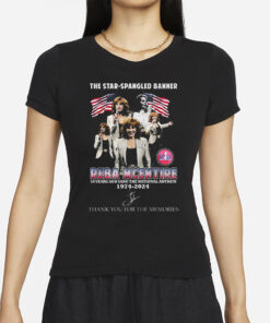The Star-Spangled Banner Reba Mcentire 50 Years Ago Sang The National Anthem 1974 – 2024 T Shirts