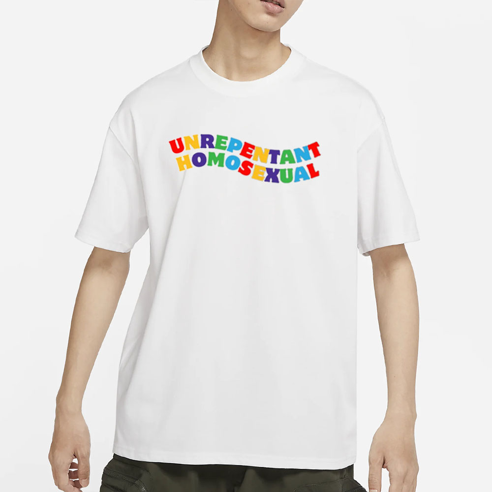 The Tomsters Unrepentant Homosexual T-Shirt 4 The Tomsters Unrepentant Homosexual T-Shirts