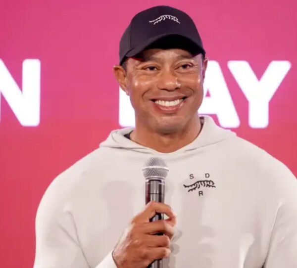 Tiger Woods' new Sun Day Red T-Shirt