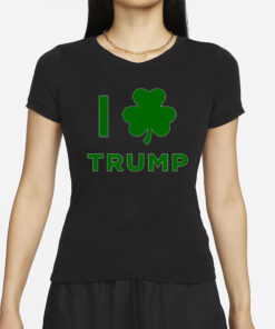 Trump St Paddy's Day White T-Shirts