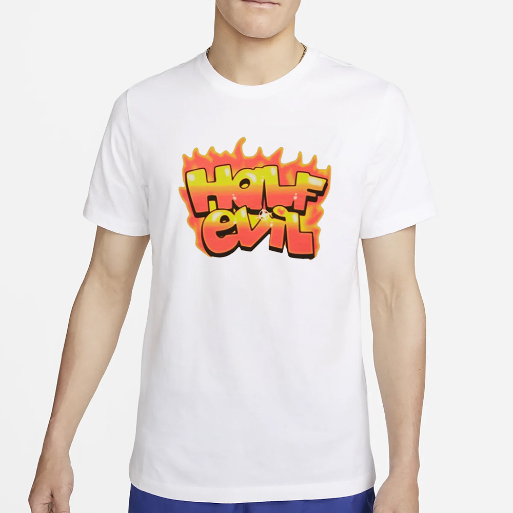 333 Half Evil Evil Brushed Flame T-Shirt 4 333 Half Evil Evil Brushed Flame T-Shirt2