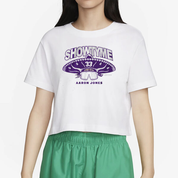 AARON JONES SHOWTYME MINNESOTA T SHIRT2