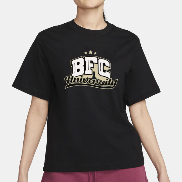 Bfc University Collegiate Pullover T-Shirt1