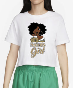 Black Girl Oklahoma Saints T-Shirt2