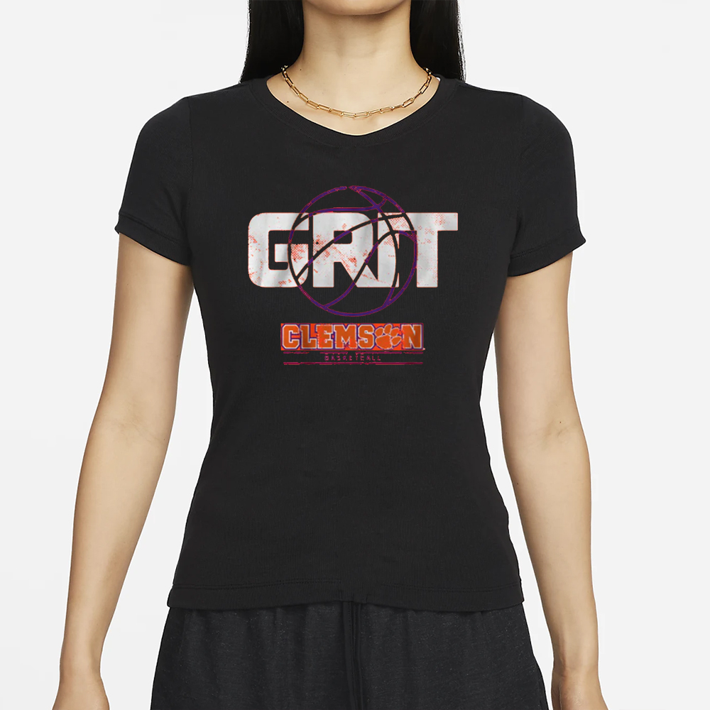 CLEMSON BASKETBALL GRIT T-SHIRT