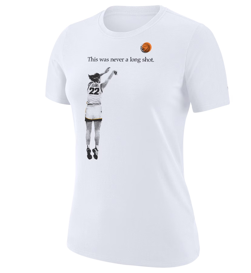 Caitlin Clark This Was Never A Long Shot Hawkeyes T-Shirt 4 Caitlin Clark This Was Never A Long Shot Hawkeyes T-Shirt