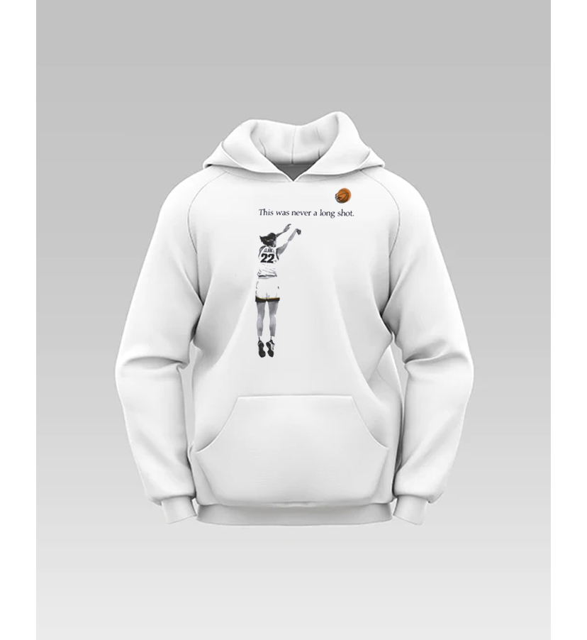 Caitlin Clark This Was Never A Long Shot Iowa Hawkeyes Hoodie 2 Caitlin Clark This Was Never A Long Shot Iowa Hawkeyes Hoodie