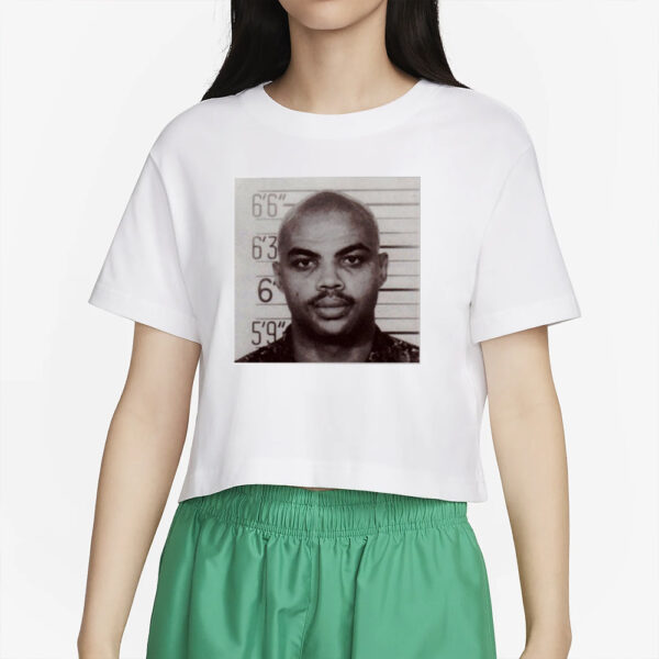 Charles Barkley Mugshot T-Shirt2