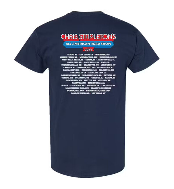 Chris Stapleton 2024 Tour Admat T-Shirt