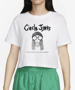 Circlejerks Keith Doesn't Go To College T-Shirt4