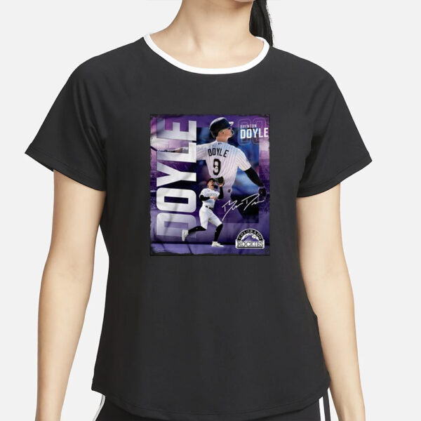 Colorado Rockies Brenton Doyle T-Shirt2