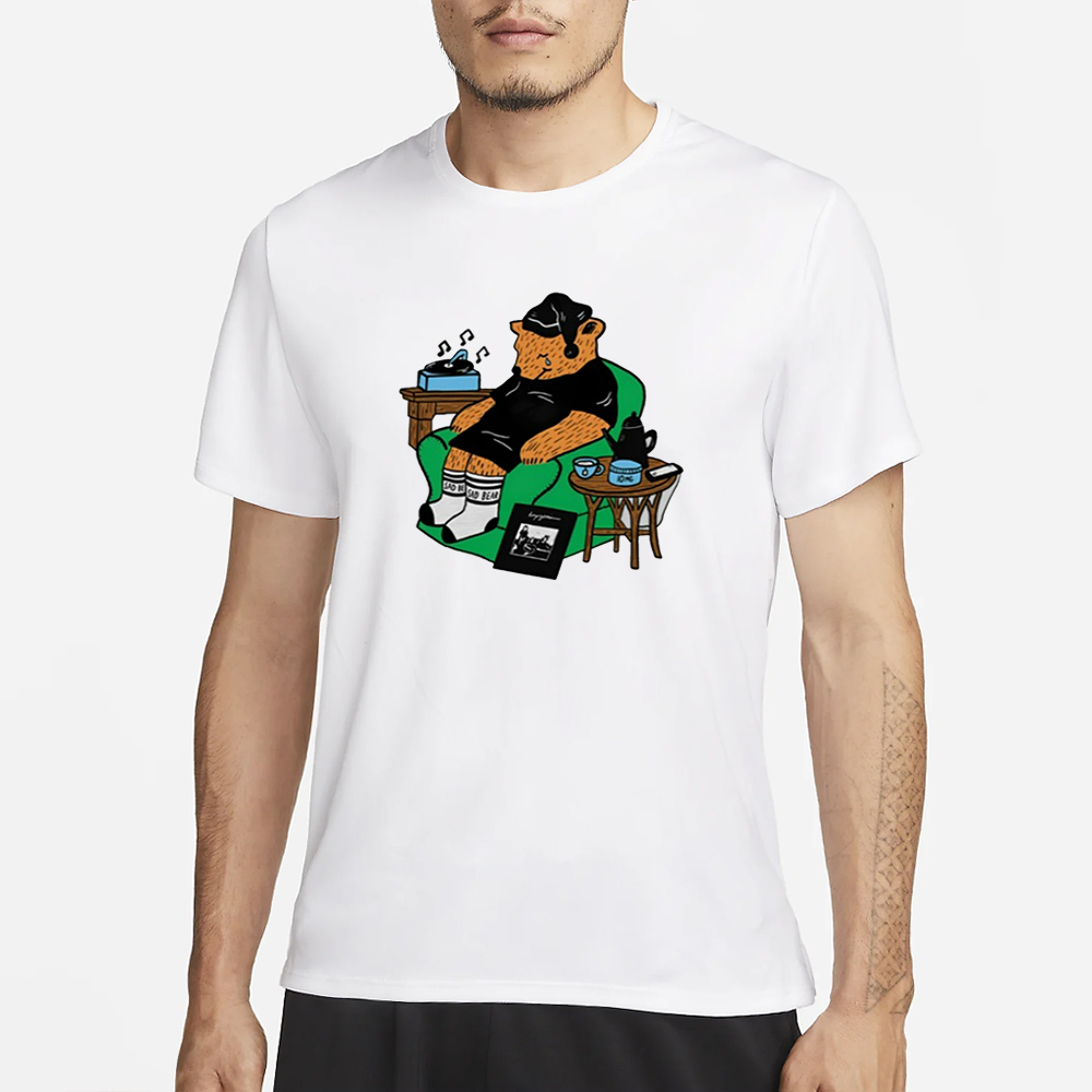 Cultureflock Store Sleepy Sad Time Bear T-Shirt 4 Cultureflock Store Sleepy Sad Time Bear T-Shirt1